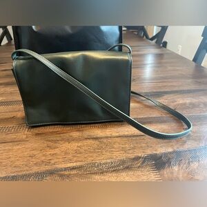 ZARA Dark Green Crossbody Purse